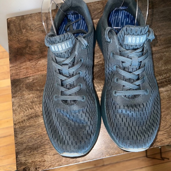 NOBULL Mens Size 9 Journey Dark Grey‎ Mesh Athletic Running Shoes Sneakers main image 9